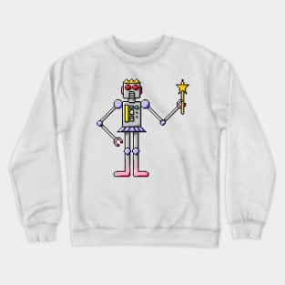 Pixel Robot 165 Crewneck Sweatshirt